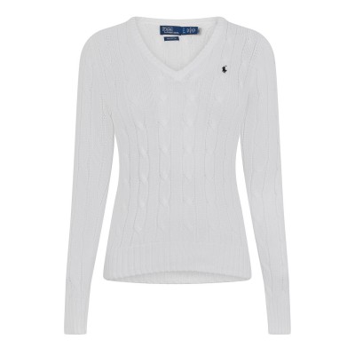 пуловер,дамски,плетени,дрехи,polo,ralph,lauren,kimberly,cable,knit,jumper,white