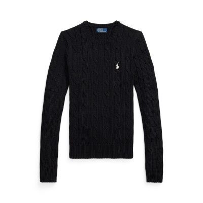 дамски,пуловер,дамски,плетени,дрехи,polo,ralph,lauren,women,s,cable,knit,jumper,polo,black