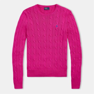пуловер,дамски,плетени,дрехи,polo,ralph,lauren,women's,cable,knit,jumper,regatta,pink