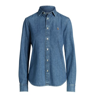 дамски,ризи,polo,ralph,lauren,charlotte,denim,shirt,merced,wash