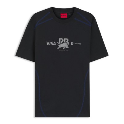 мъжки,тениски,hugo,vcarb,tee,01,rb,sn99,black
