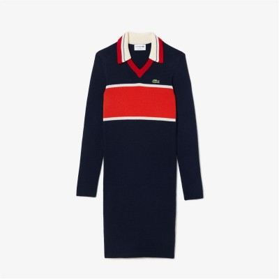 рокля,дамски,поли,и,рокли,lacoste,lacoste,polo,dress,ld99,blue,sunrise