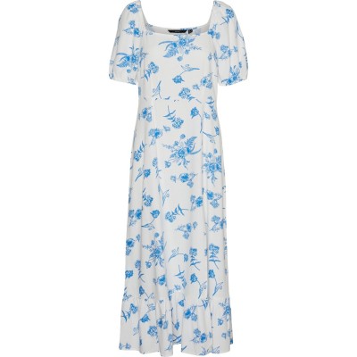 дамски,поли,и,рокли,vero,moda,vm,linen,drs,ld43,ibiza,blue,aop