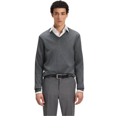 мъжка,плетена,блуза,мъжки,пуловери,мъжки,тениски,boss,melba,p,10241495,01,knitted,top,mens,medium,grey