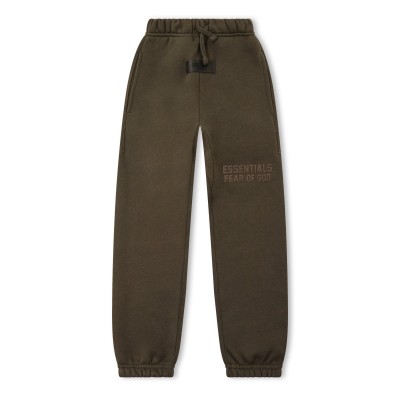 детски,анцуг,fear,of,god,essentials,unisex,kids,closed,hem,fleece,jogging,bottoms,off,black