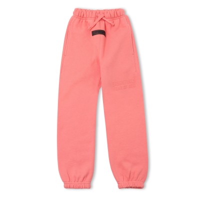 детски,анцуг,fear,of,god,essentials,unisex,kids,closed,hem,fleece,jogging,bottoms,coral