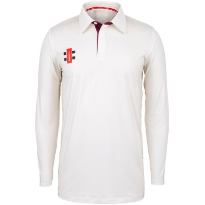 облекла,на,разпродажба,мъжко,облекло,за,крикет,gray,nicolls,shirt,pp,ls,sn99,ivory,maroon