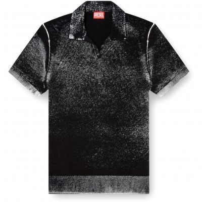 плетена,блуза,мъжки,пуловери,мъжки,тениски,diesel,men,s,knitted,top,black