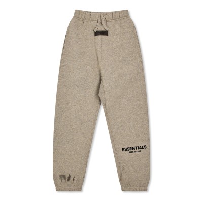детски,анцуг,fear,of,god,essentials,unisex,kids,closed,hem,fleece,jogging,bottoms,dark,oatmeal