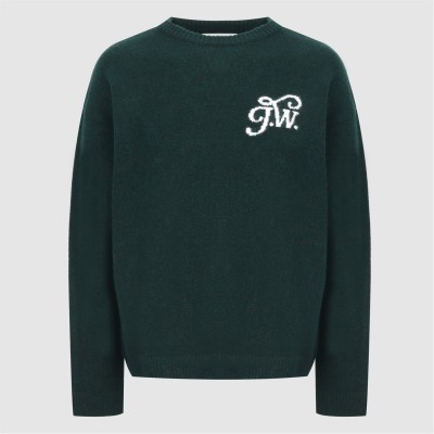 пуловер,мъжки,пуловери,jack,wills,initial,jumper,sn54,dark,pine
