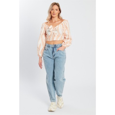 дамски,топове,influence,tie,front,top,ld99,white
