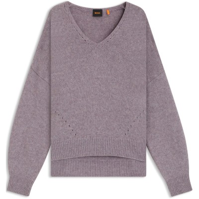пуловер,дамски,плетени,дрехи,boss,fondyssa,jumper,purple,534