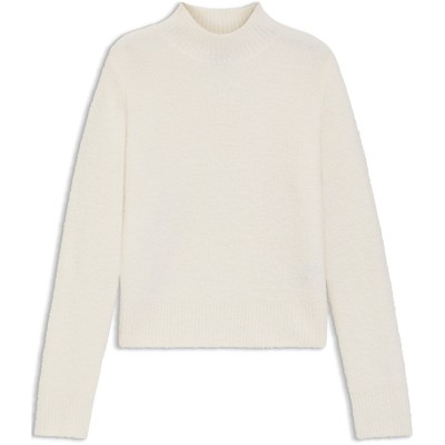 блуза,дамски,плетени,дрехи,boss,knitted,cashmere,blend,sweater,open,white,118