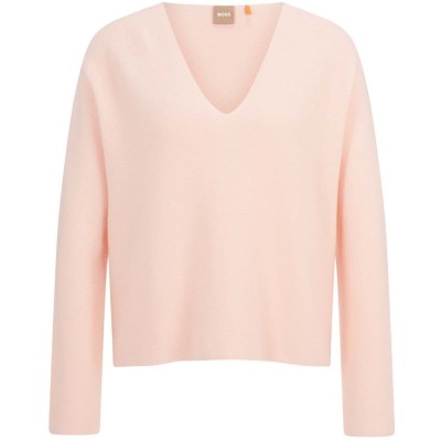 блуза,дамски,горнища,с,качулка,дамски,плетени,дрехи,дамски,ежедневни,облекла,boss,c,ferona,sweater,pink