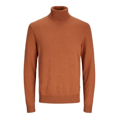 облекла,на,разпродажба,мъжки,пуловери,jack,and,jones,knit,roll,nk,sn99,mocha,bisque