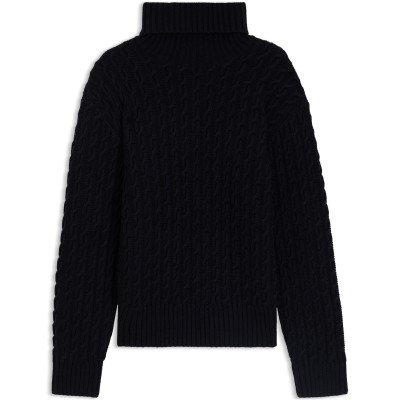 пуловер,мъжки,пуловери,boss,men's,hbb,herrero,wool,crew,neck,jumper,blue,409