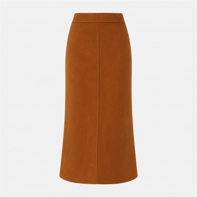 пола,поли,и,къси,панталони,i,saw,it,first,faux,suede,midi,skirt,brown