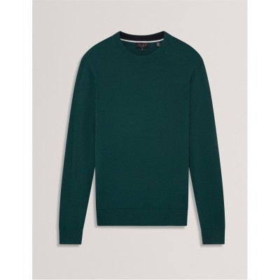 мъжки,пуловери,ted,baker,ted,merino,crewneck,sn00,green