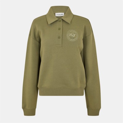 блуза,дамски,плетени,дрехи,lacoste,sweatshirt,ld99,khaki