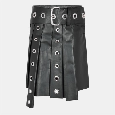 пола,дамски,къси,панталони,off,white,off,pleated,skirt,ld99,black