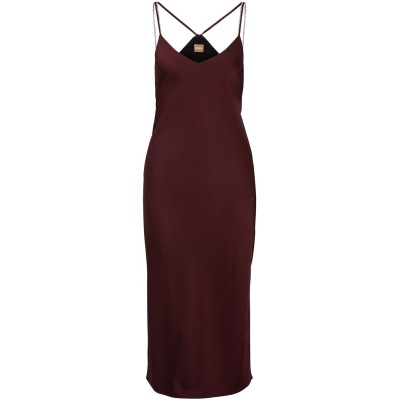 рокля,дамски,поли,и,рокли,boss,dechana,slip,dress,open,red