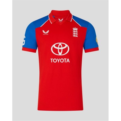 крикет,в,училище,мъжко,облекло,за,крикет,castore,mens,26,27,england,cricket,t20,shirt,fryred,prnblue