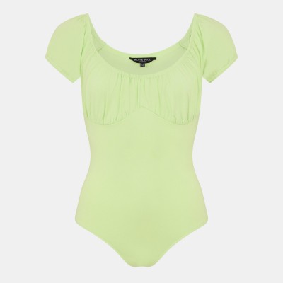 brave,soul,puff,sleeve,bodysuit,pistachio
