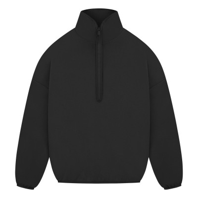 облекла,на,разпродажба,мъжки,туристически,полари,мъжко,фитнес,облекло,adidas,men's,quarter,zip,fleece,black