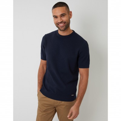 плетена,блуза,threadbare,men,s,welsh,knitted,top,navy