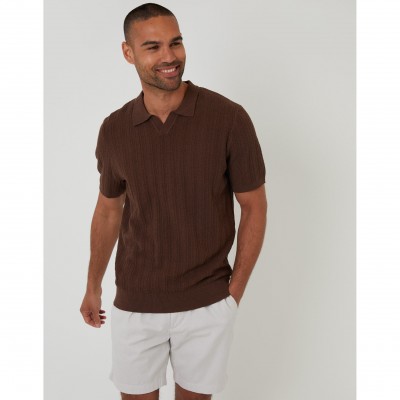 плетена,блуза,threadbare,men,s,lynwood,knitted,top,walnut