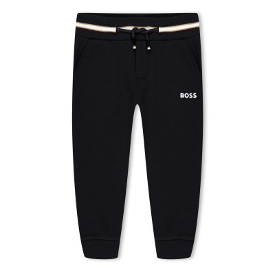 детски,анцуг,детски,облекла,boss,logo,jogging,bottoms,infants,black,09b