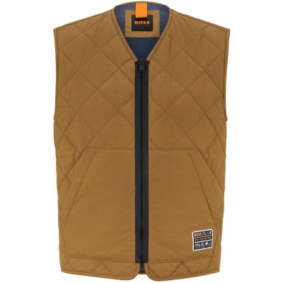 елек,мъжки,якета,boss,men,s,okella,sleeveless,gilet,open,beige