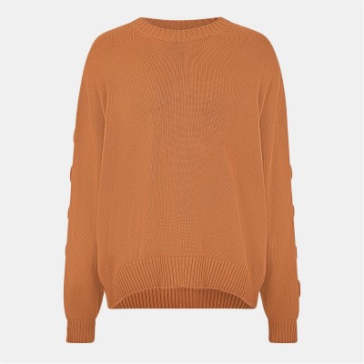 пуловер,облекла,на,разпродажба,мъжки,пуловери,off,white,3d,knit,jumper,brown