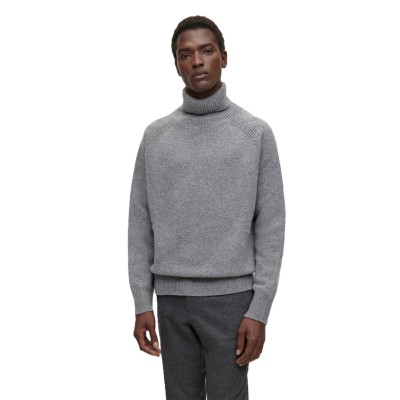 пуловер,мъжки,пуловери,boss,men,s,milione,crew,neck,jumper,grey