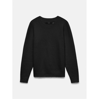 дамски,плетени,дрехи,vero,moda,emily,crew,neck,knit,ladies,black