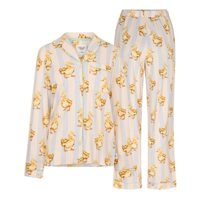 пижама,дамски,пижами,chelsea,peers,women's,long,sleeve,pyjama,set,fluffy,duck