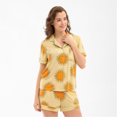 пижама,дамски,пижами,chelsea,peers,women's,short,sleeve,pyjama,set,siesta,sun