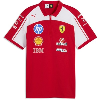 разпродажба,puma,дамски,тениски,дамски,топове,дамски,горнища,размер+,puma,puma,scuderia,ferrari,f1,replica,polo,unisex,puma,red