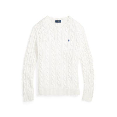 пуловер,мъжки,пуловери,polo,ralph,lauren,cable,knit,jumper,white
