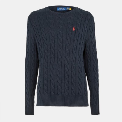 пуловер,мъжки,пуловери,polo,ralph,lauren,cable,knit,jumper,hunter,navy