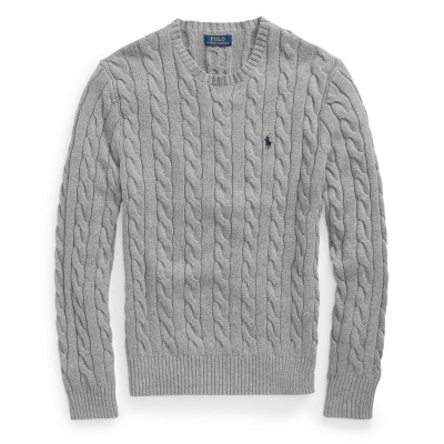 пуловер,мъжки,пуловери,polo,ralph,lauren,cable,knit,jumper,fawn,grey