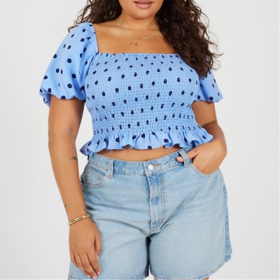 дамски,топове,дамски,облекла,размер,brave,soul,ps,puff,top,ld99,blue,navy