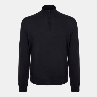 пуловер,мъжки,пуловери,boss,men's,hbb,ebenji,jumper,black,001