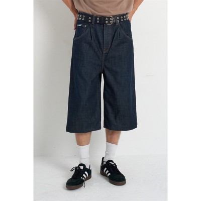 къси,панталони,мъжки,къси,панталони,the,ragged,priest,men's,anchor,short,denim,shorts,blue
