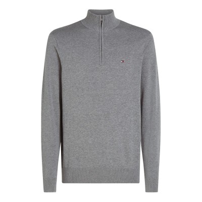 блуза,мъжки,пуловери,tommy,hilfiger,half,zip,sweater,medium,grey,p91