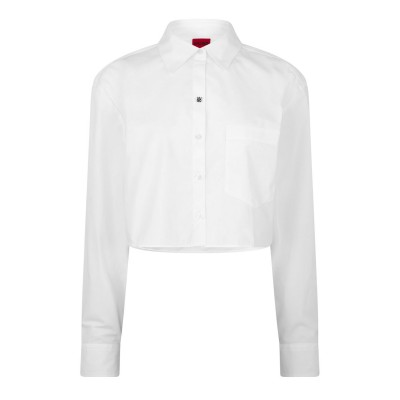 дамски,ризи,hugo,ecarla,cropped,shirt,white