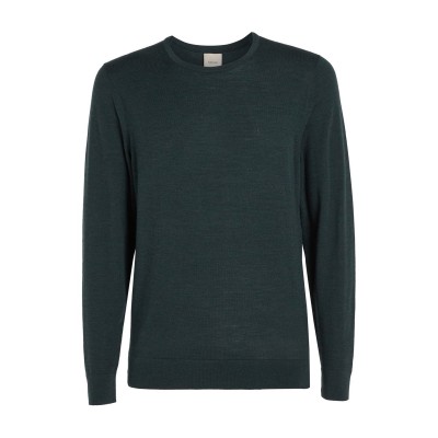 блуза,мъжки,пуловери,calvin,klein,merino,crew,neck,pullover,sweater,midnight,forest