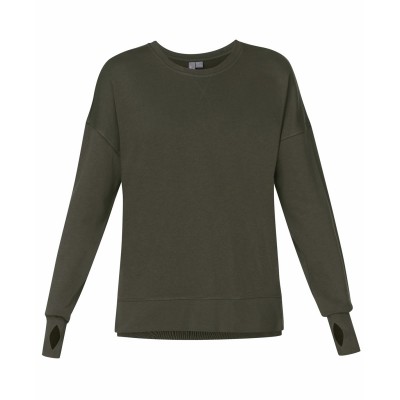блуза,дамски,горнища,с,качулка,дамски,ежедневни,облекла,sweaty,betty,women's,after,class,long,sleeve,sweatshirt,nori,green