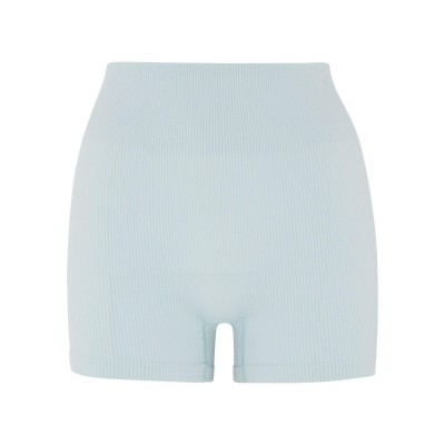 дамски,къси,панталони,дамско,фитнес,облекло,hiit,seamless,ribbed,short,light,blue