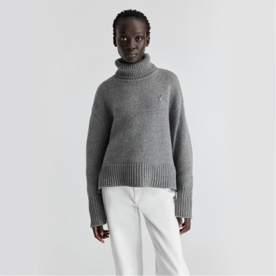 дамски,плетени,дрехи,axel,arigato,remain,rollneck,grey,melange